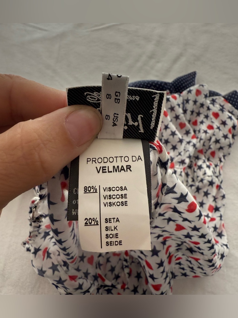 Blugirl Blumarine Beachwear Heart Star Nautical Silk Mini Dress Yacht Y2K US 6 - Picture 7 of 12